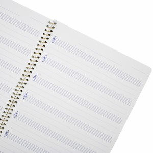 Vở chép nhạc lò xo - 80 trang; Ms 008