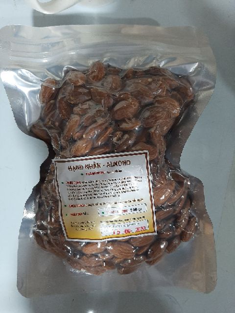 Hạnh Nhân Bóc vỏ : 500g