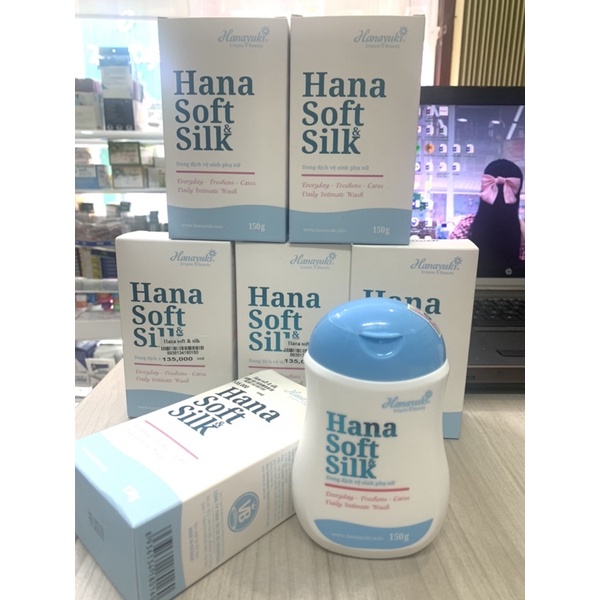 Dung dịch vệ sinh Hana Soft &amp; Silk dành cho cả nam và nữ