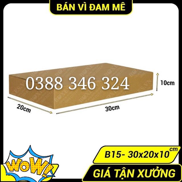 Hộp carton 30*20*10 cm