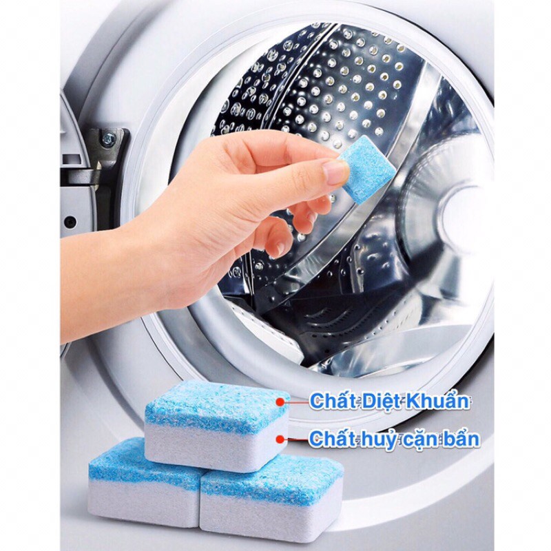 viên tẩy lồng máy giặt
