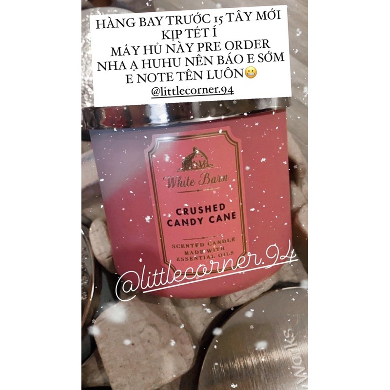 Nến thơm Bath and body works