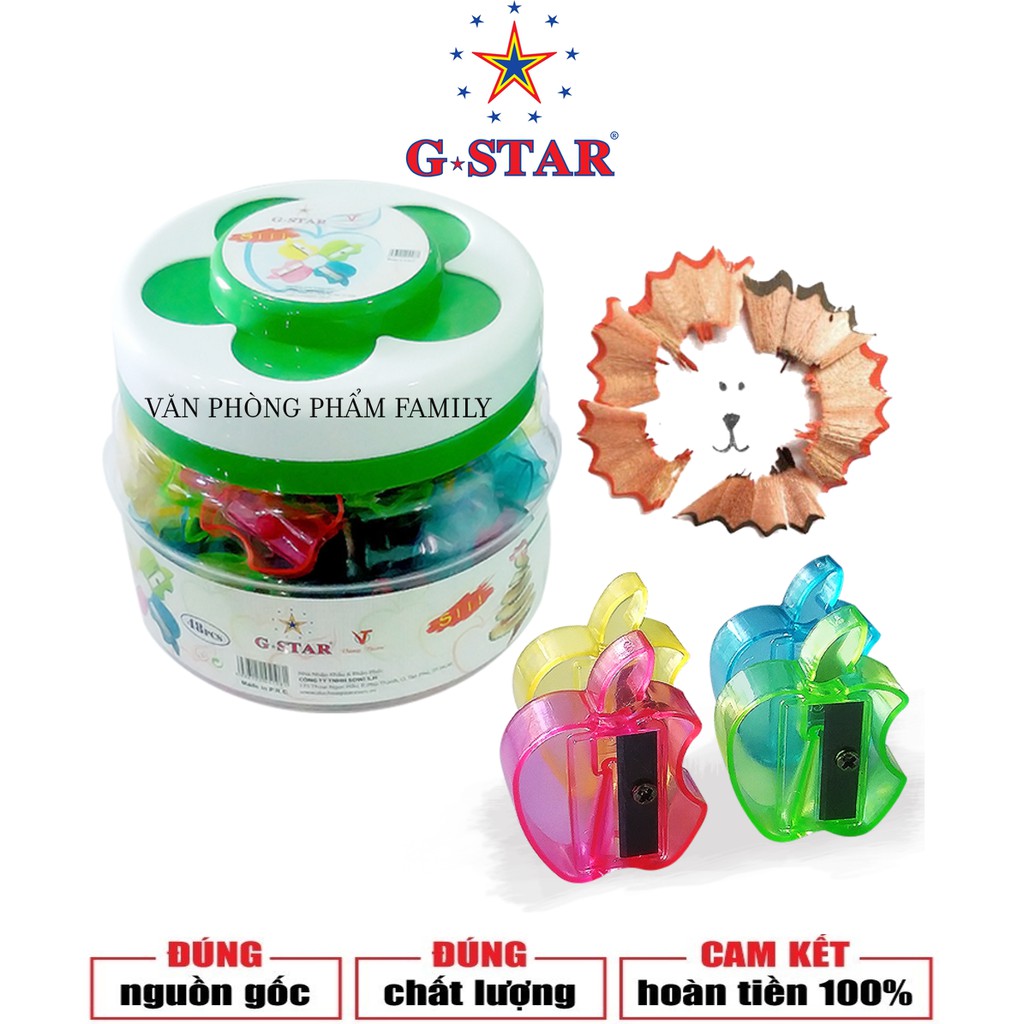 Chuốt Gọt Bút Chì Gstar S111 Hình Trái Táo