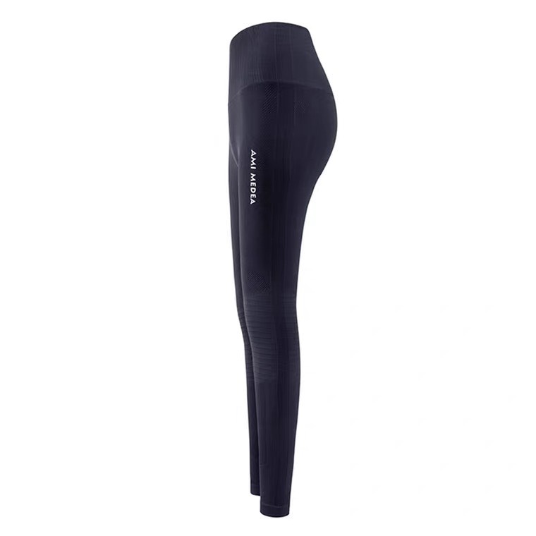 Quần dài tập gym yoga legging nữ chất dệt kim cạp cao co giãn 4 chiều -đồ tập gym yoga nữ-Q04