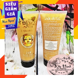 [ CHÍNH HÃNG ] GEL LỘT MẶT NẠ VÀNG 24K L-GLUTATHIONE HÀN QUỐC