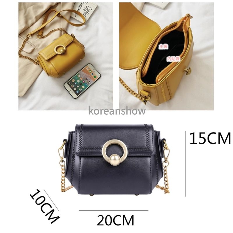 Túi Xách Nữ Đẹp Túi da đeo chéo thời trang Hàn Quốc cho nữ-69