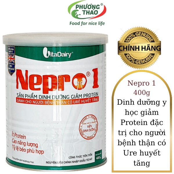 Sữa Nepro 1 400g (dành cho người bệnh thận) Date 2023