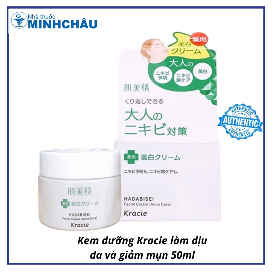 Kem dưỡng Kracie làm dịu da và giảm mụn 50ml