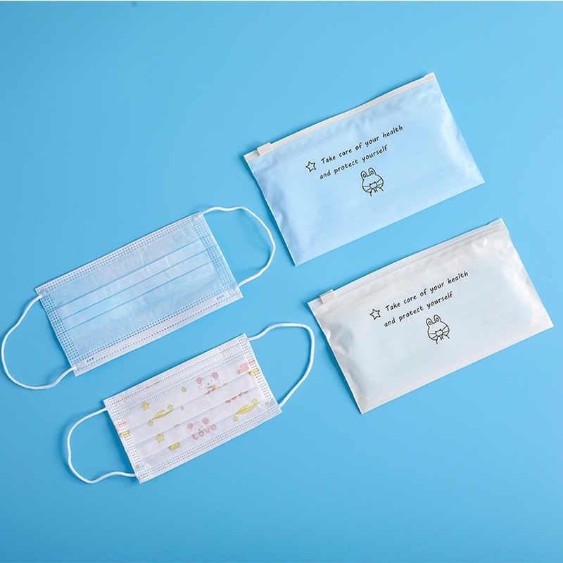 Túi Đựng Khẩu Trang Mini Chống Nước Chống Bụi Dễ Thương