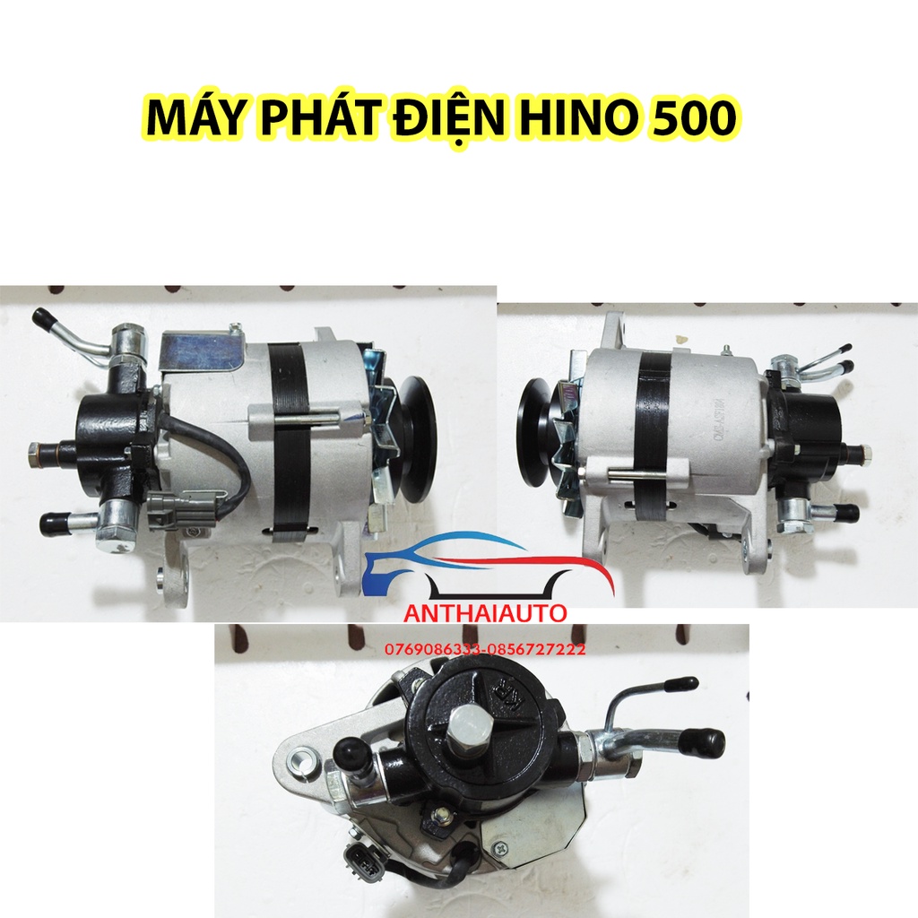 Phụ tùng ô tô -Máy phát điện Hino 500 hàng liên doanh cao cấp