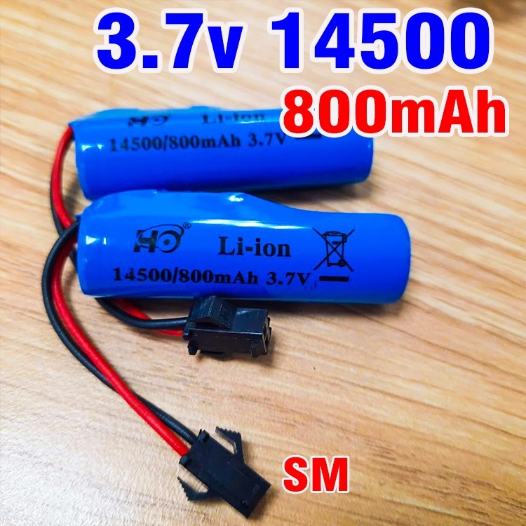 Pin sạc lithium 14500  1000MAH   3.7v  THẬT  MỖI NHÀ  ĐỀU CẦN