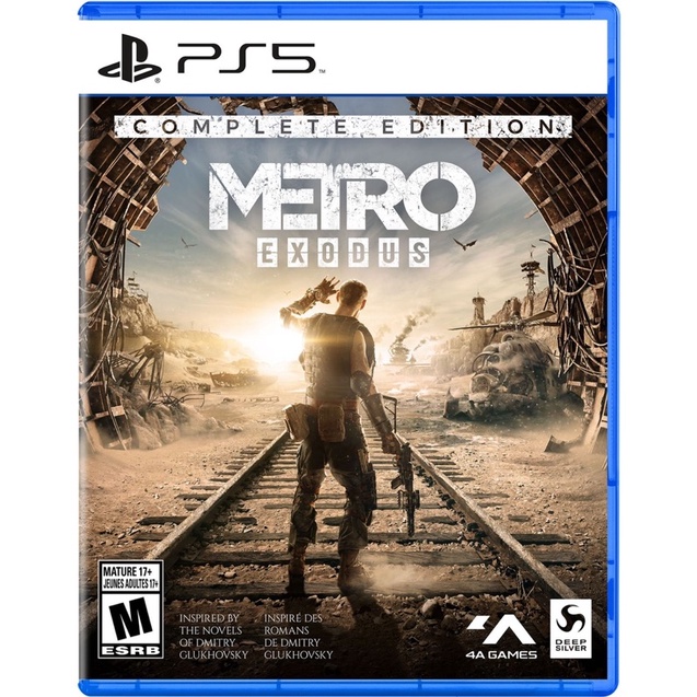 Đĩa game ps5: Metro Exodus Complete Edition cho PS5