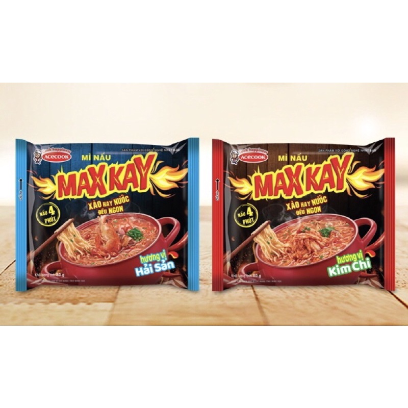 Mì nấu MAXCAY 80g