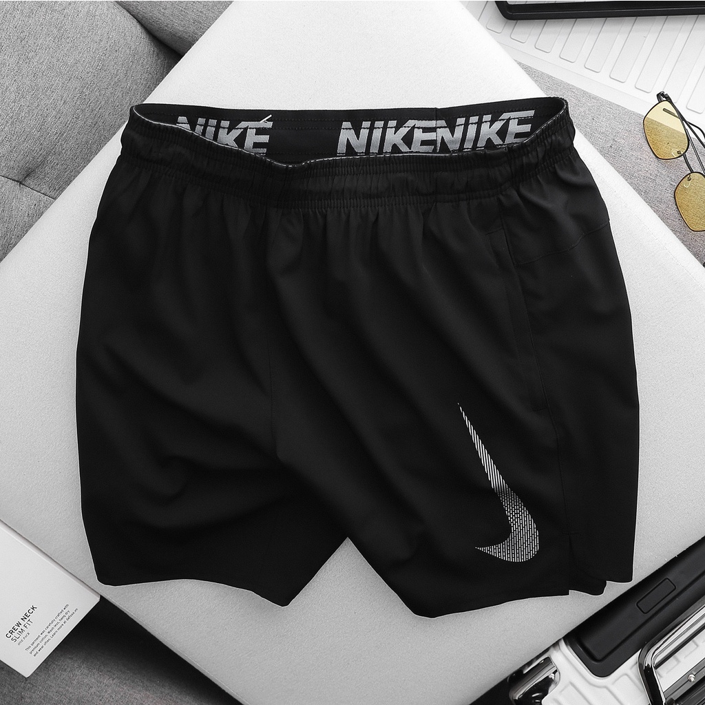 Quần short đùi thể thao nam NK1 Basic,Chất vải xi dãn,siêu nhẹ,co dãn,thấm hút mồ hôi,Hàng VNXK
