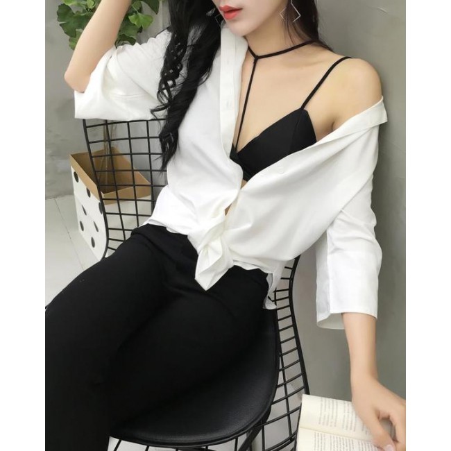 Áo Bra satin chữ Y thời trang | BigBuy360 - bigbuy360.vn