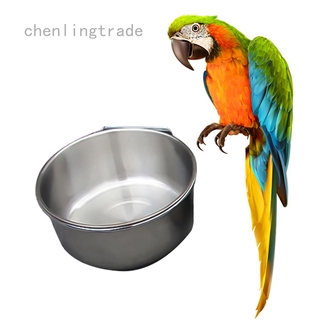 Giá Đỡ Bình Nước Bằng Thép Không Gỉ Dành Cho Chim Vẹt