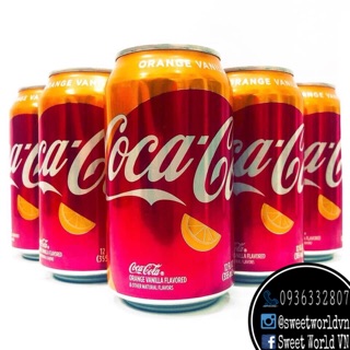 [THÙNG] Coca cola vị vani cam - Mỹ