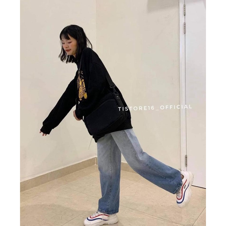 Quần Jean loang cá tính L.Y Store nữ &lt;3 form chuẩn full size SML