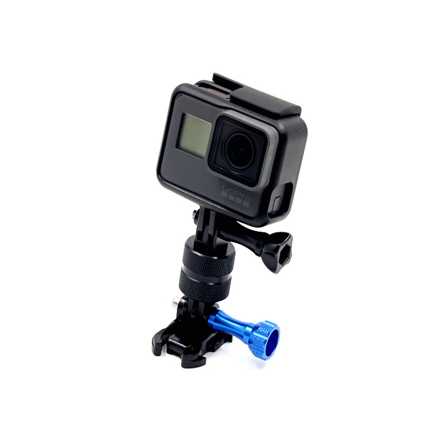 Mount kim loại xoay 360 độ cho máy quay hành động GoPro, Sjcam, Yi Action, Osmo Action