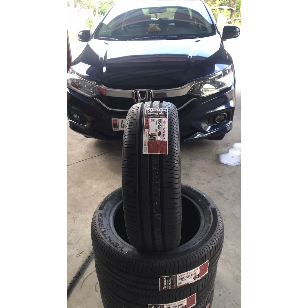 Lốp 185/55R16 Advenza lắp xe Honda City. Lốp Thương Hiệu Việt - Chất Lượng Mỹ.