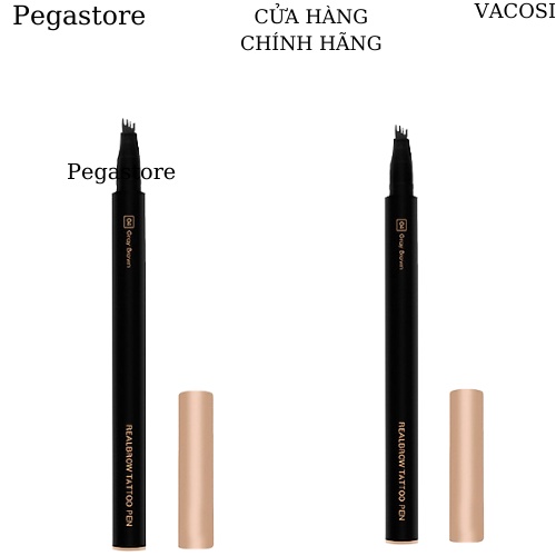 Bút kẻ lông mày /chân mày VACOSI - bút kẻ lông mày phẩy sợi vacosi Realbrow Tattoo Pen