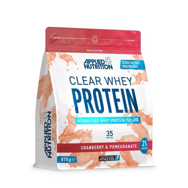 [GIÁ TỐT NHẨT] APPLIED NUTRITION CLEAR WHEY 875 GRAM | Tăng Cơ Nhanh Khử Mùi Sữa Hương Vị Trái Cây Vị Siêu Ngon
