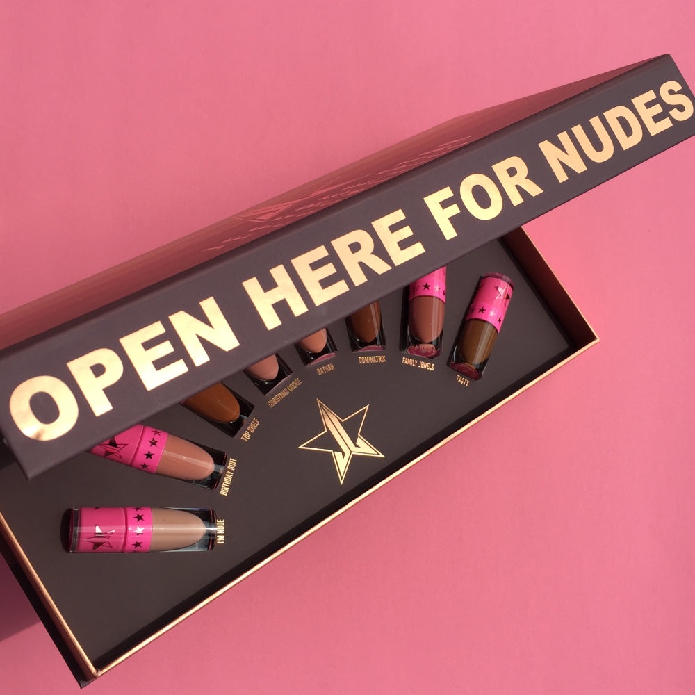 Set Son Kem Lì Jeffree Star Cosmetics - MINI NUDES BUNDLE VOLUME 2