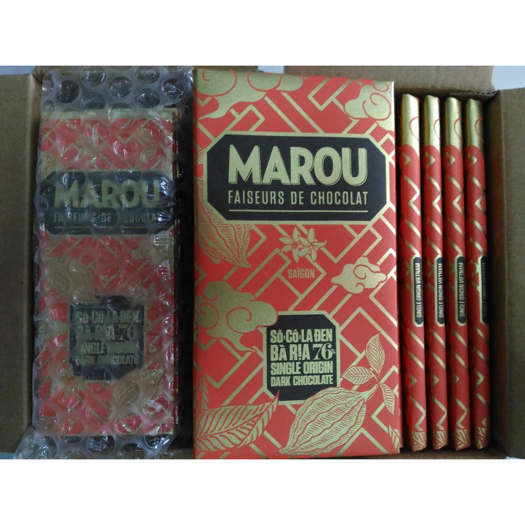 socola Marou Bà Rịa 76% cacao 80gr