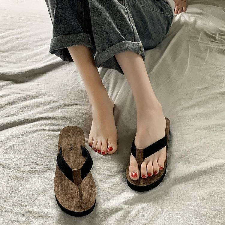 Dép tông nữ Lật Dép Xỏ Ngón Đế Dày Thời Trang Mùa Hè