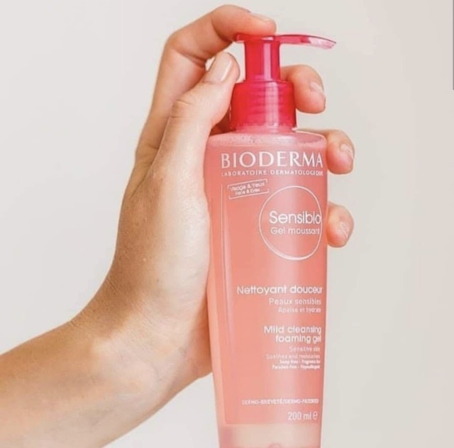 Bioderma Créaline Gel Moussant - Sữa Rửa Mặt Dành Cho Da Nhạy Cảm