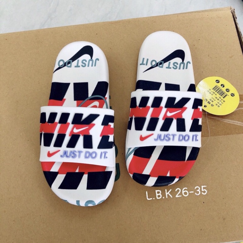 [Cực Chất]Dép lê NI.ke cho bé trai , bé gái hàng Quảng Châu Trung Quốc mềm êm size 25-35