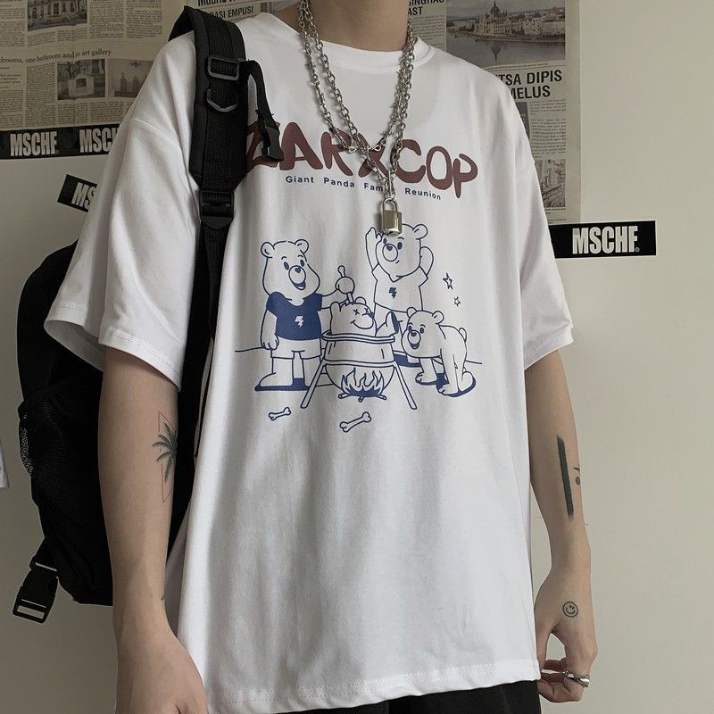 Áo Thun Tay Lỡ Unisex Form Rộng HOBO HB54