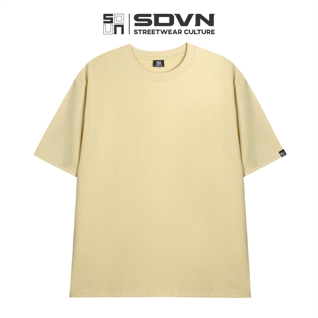 Áo Thun Trơn Unisex Form rộng - Brand Chính Hãng SDVN