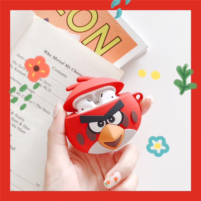 Case Airpods - Ốp Airpods 1/2/3 ( Pro ) - Angry Birds