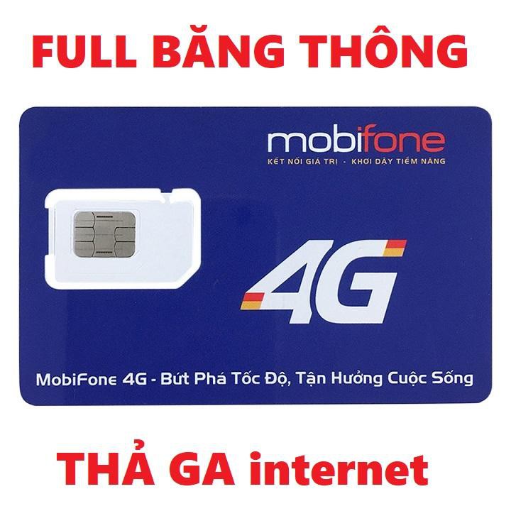 Sim KHÔNG GIỚI HẠN DATA mobifone Dip50-BL5GT 50k/Tháng
