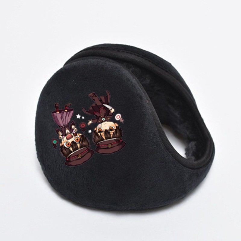 Bịt Tai Mùa Đông Giữ Ấm In Hình JIBAKU SHOUNEN HANAKO-KUN Ác quỷ trong nhà xí thời trang ấm áp cá tính chibi anime
