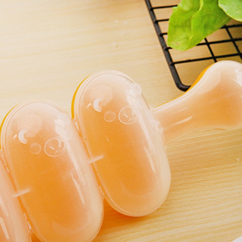 Khuôn Lắc Làm Cơm Nắm 3 Ngăn Tiện Dụng