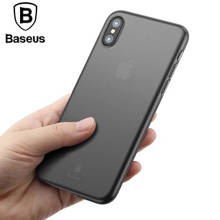 Ốp lưng Thin cho iPhone X - Hiệu Baseus