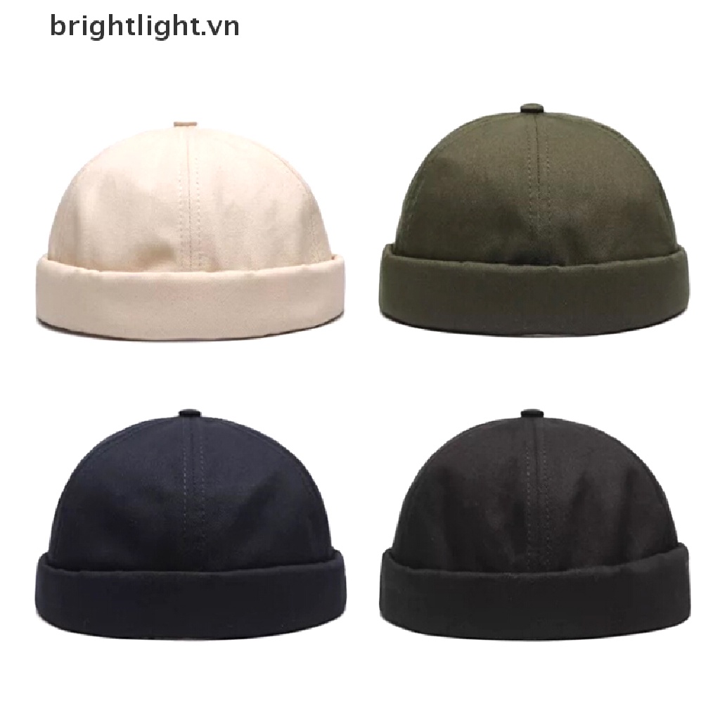 Mũ Lưỡi Trai Cotton Không Vành Phong Cách Hip Hop Cổ Điển