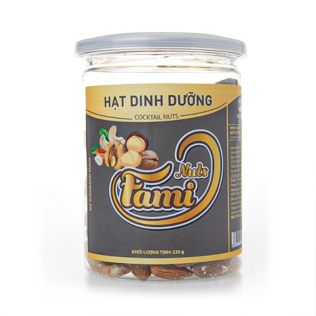 Hạt Dinh Dưỡng Cao Cấp Faminuts 220 gam - Hạt Mix Dinh Dưỡng Tổng Hợp | Meta FreshGo