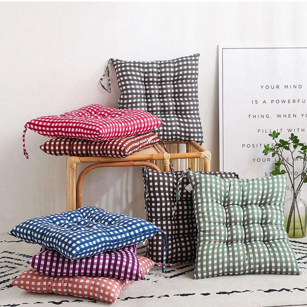 Đệm Lót Ghế Ngồi Hình Vuông 40 * 40cm In Họa Tiết Hoạt Hình Dễ Thương Tiện Dụng
