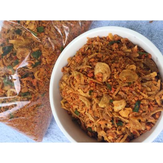 500G Muối Tép Hành Phi Tây Ninh Làm Bánh Tráng Trộn