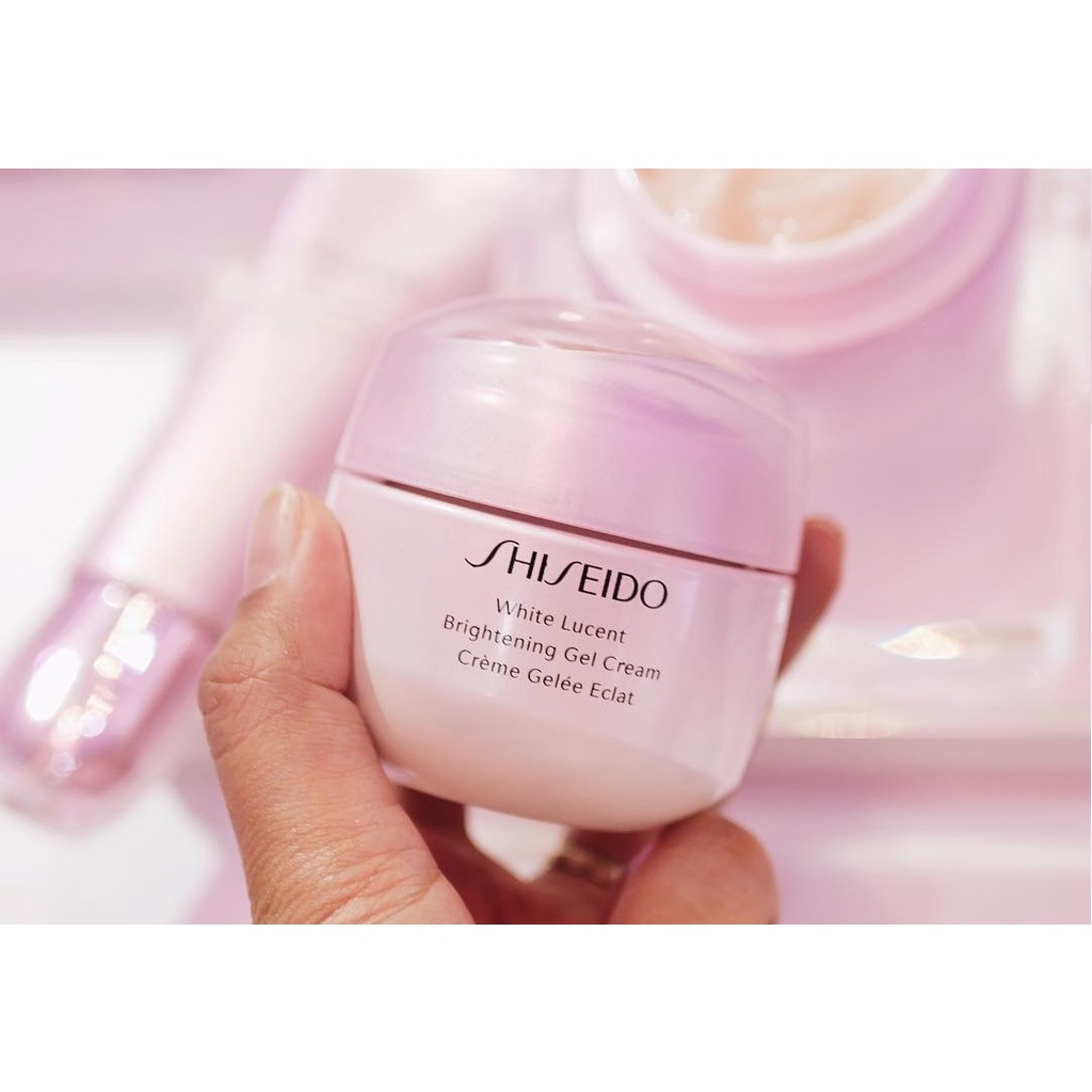 Gel Dưỡng Trắng Da SHISEIDO WHITE LUCENT BRIGHTENING GEL CREAM 𝑯&𝑪