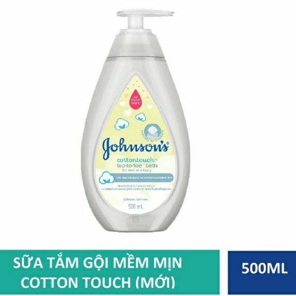 Sữa tắm gội Johnsons baby top-to-toe baby wash 500ml