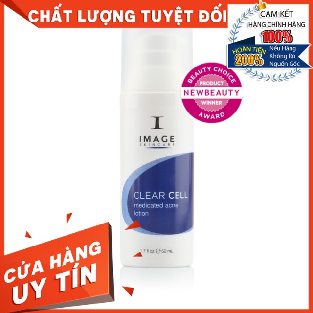 [HÀNG NHẬP KHẨU] Lotion Giúp Giảm Mụn Image Skincare Clear Cell Clarifying Acne - Medicated Acne Lotion