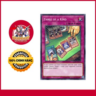 [EN-JP][Thẻ Bài Yugioh Chính Hãng] Three Of A Kind