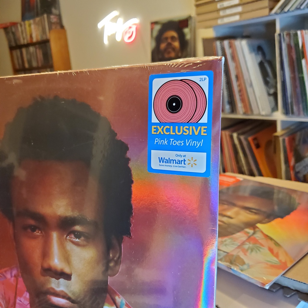 Childish Gambino - Because The Internet   Pink Toes Colored Vinyl 2 LP
