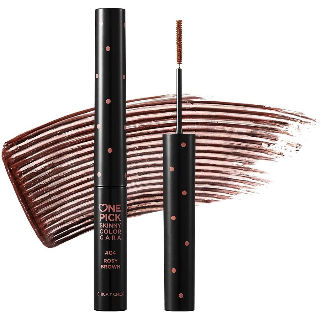 MASCARA CHICA Y CHICO One Pick Skinny Color Cara dài mi chống nước