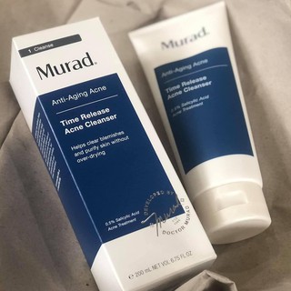 (AUTH BILL MỸ) Sữa Rửa Mặt Da Dầu Mụn Murad Clarifying Cleanser 200ml