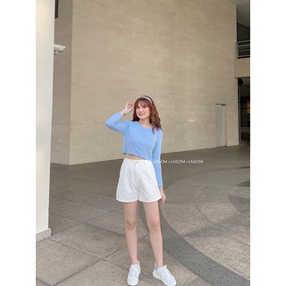ÁO CROPTOP BASIC CÀI NÚT